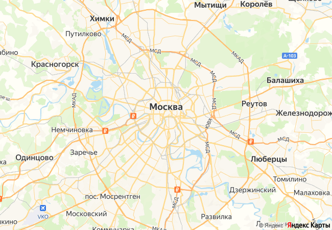 Карта расположения: АВТОДОМ МКАД 51