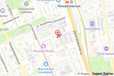 Карта расположения: London Auto — Север