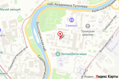 Карта расположения: СДК-СЕРВИС (SDK service)